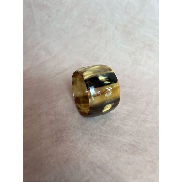 Wide Horn Bangle Bracelet - Picture 2 of 5